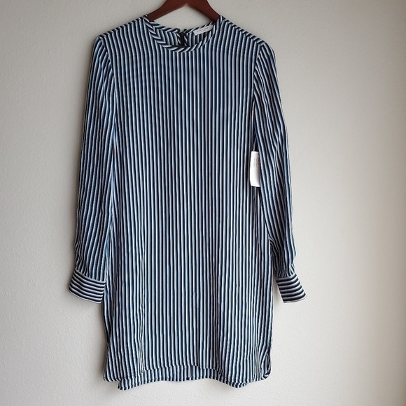 Equipment Silk Striped Owen Dress size S - Picture 1 of 6